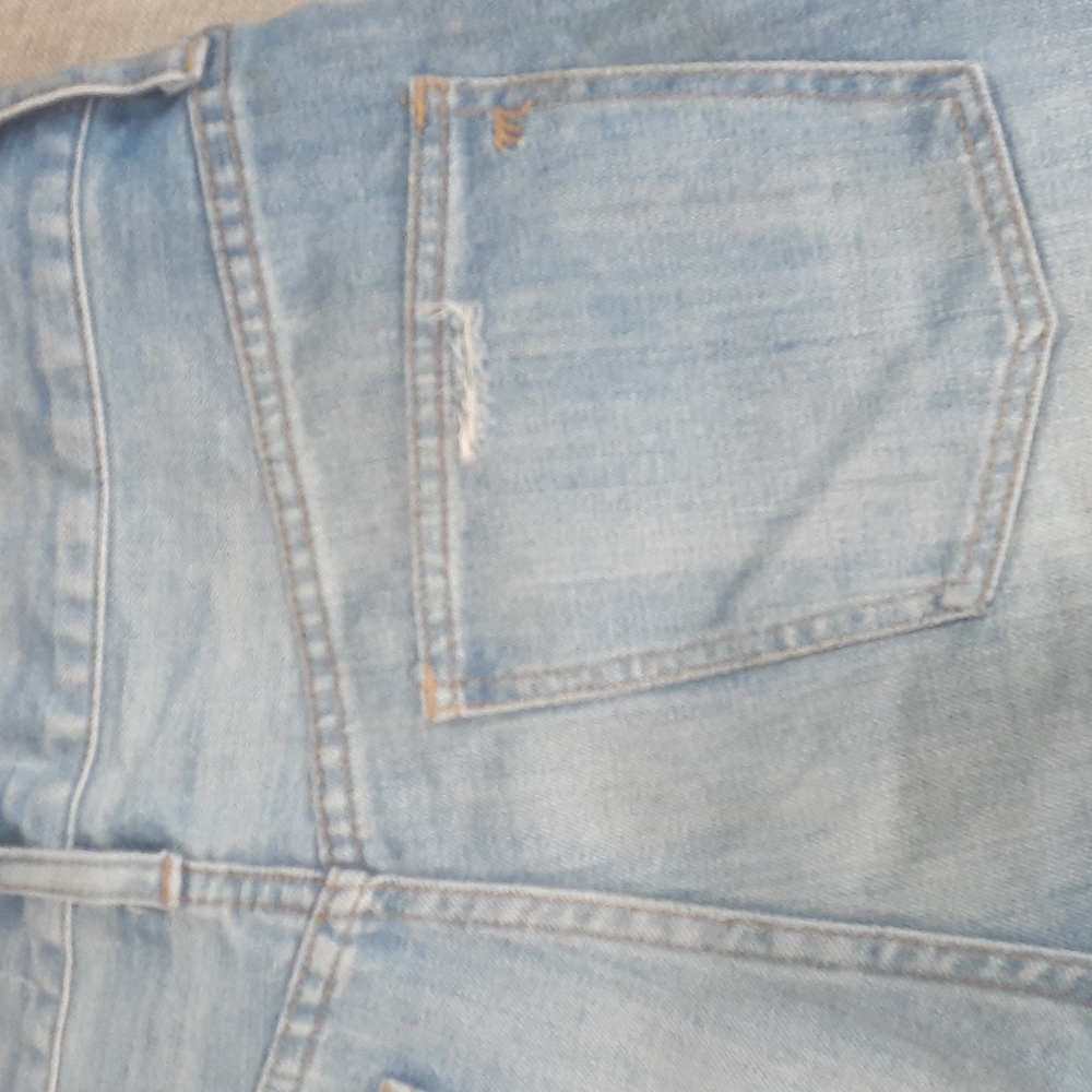 Madewell  cuff  jeans shorts size 25 - Picture 8 of 8